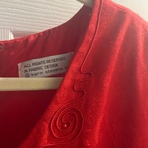 Dress Red Karin Steven’s Size 16
